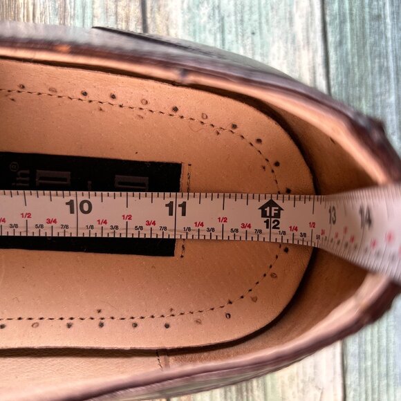 Dahlin By Eberstal Oxfords Mens Size 13 Brown Leather Plain Cap Toe Dress Shoes main image 10